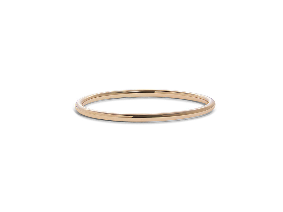 Arial - Solid gold band